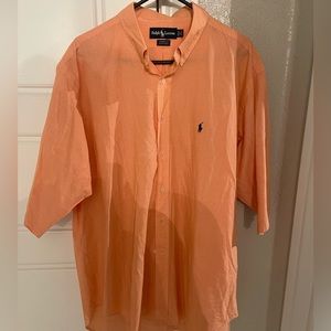 Men’s polo Ralph Lauren button down XL